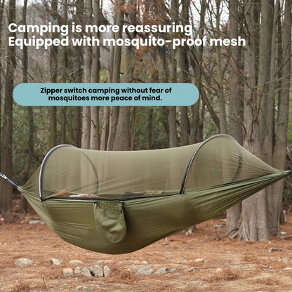 Hammock with Integrated Mosquito Net – Ultimate Outdoor Protection