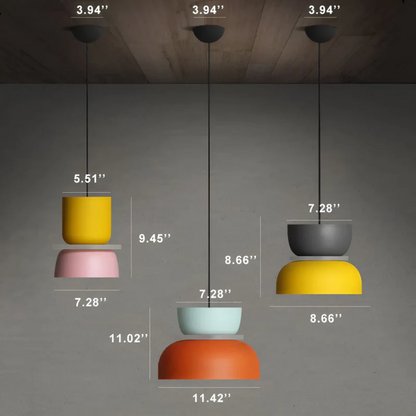 VividGlow – Colourful Macaron LED Pendant Light | Modern, Stylish & Energy-Efficient