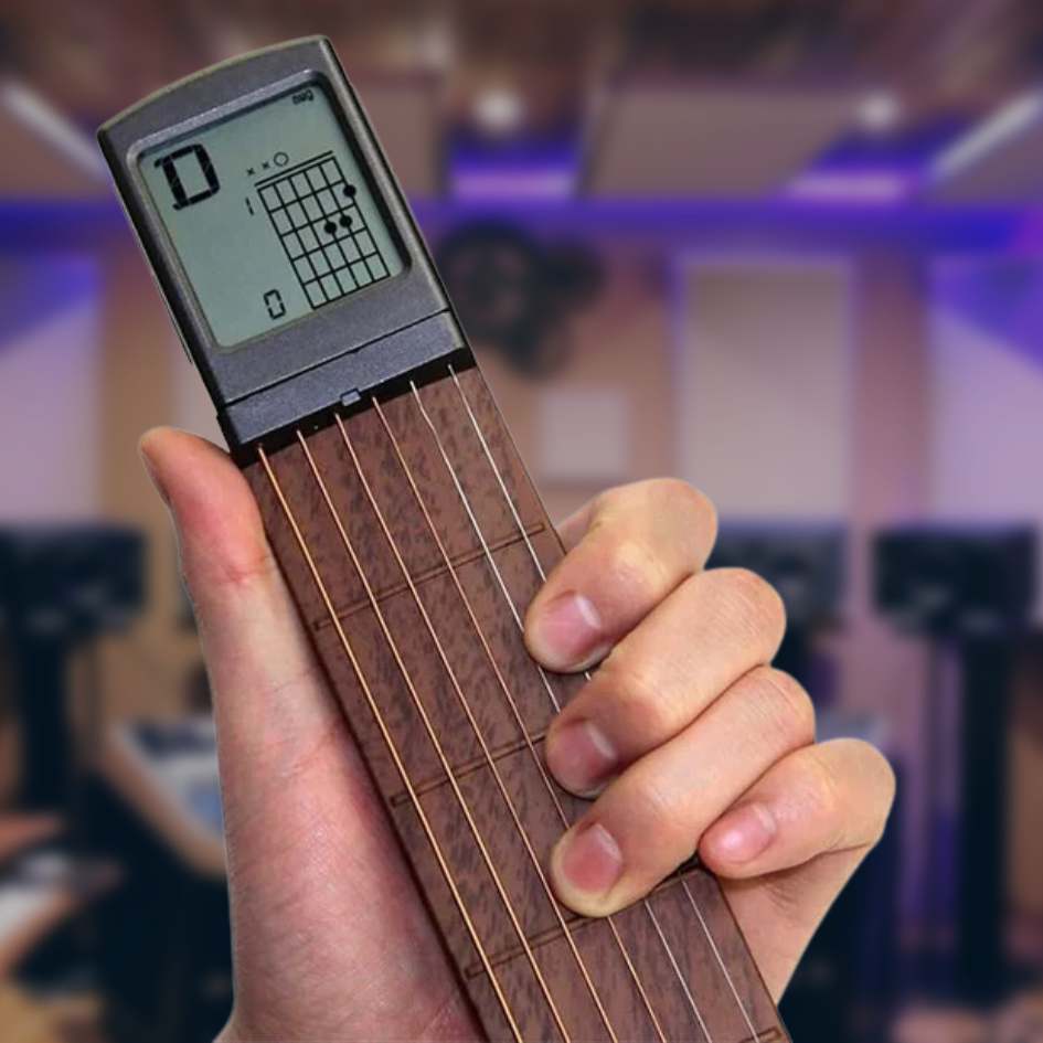 ChordMaster Guitar Chord Trainer – Portable Practice for Beginners & Pros