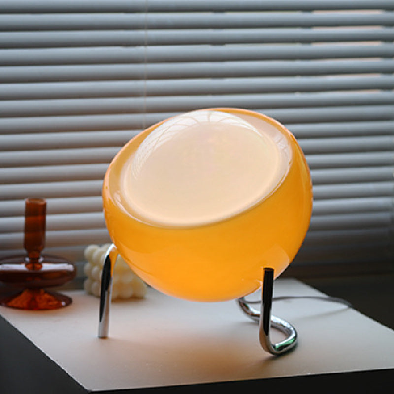 Lampora | Retro Dome Table Lamp – Bauhaus & Vintage Style
