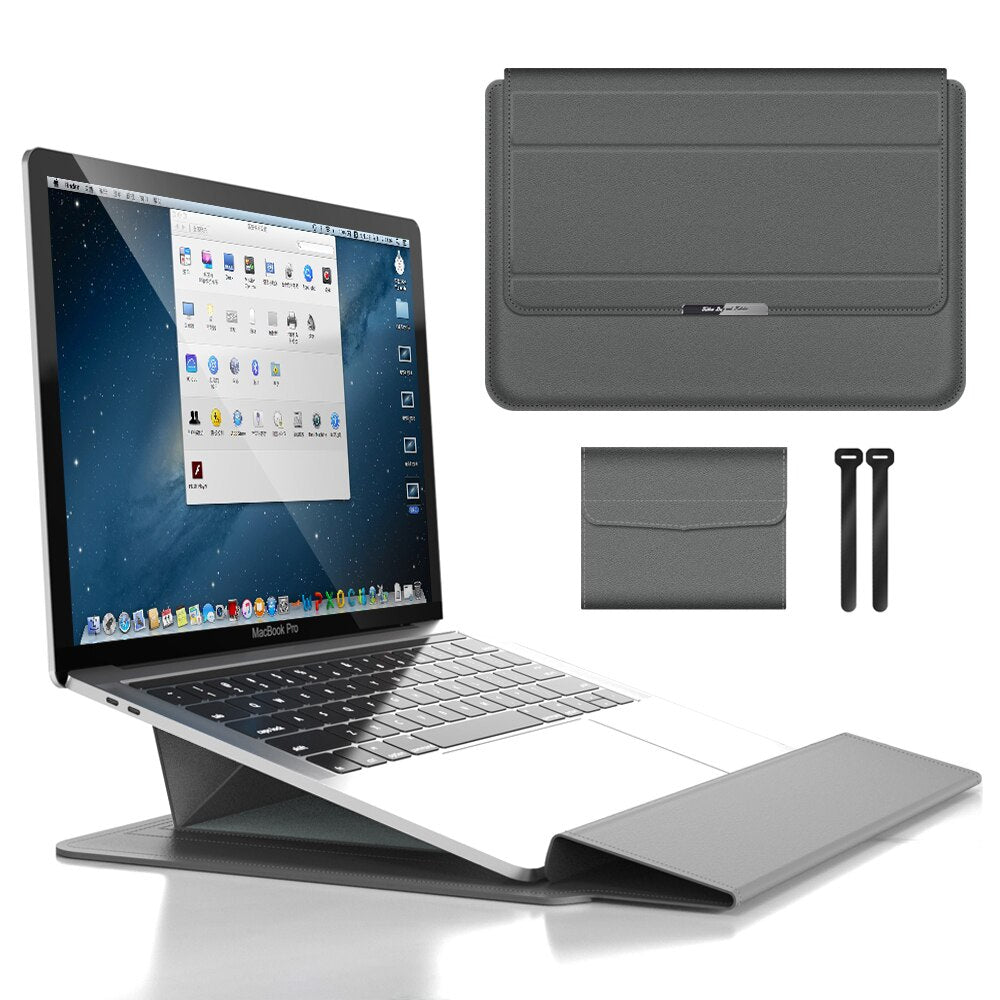 AuraGuard Waterproof Laptop Sleeve – Shockproof, Stylish Case for 14-Inch Laptops