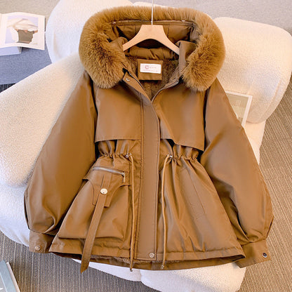 Cloe - Down Jacket for Women with Detachable Collar