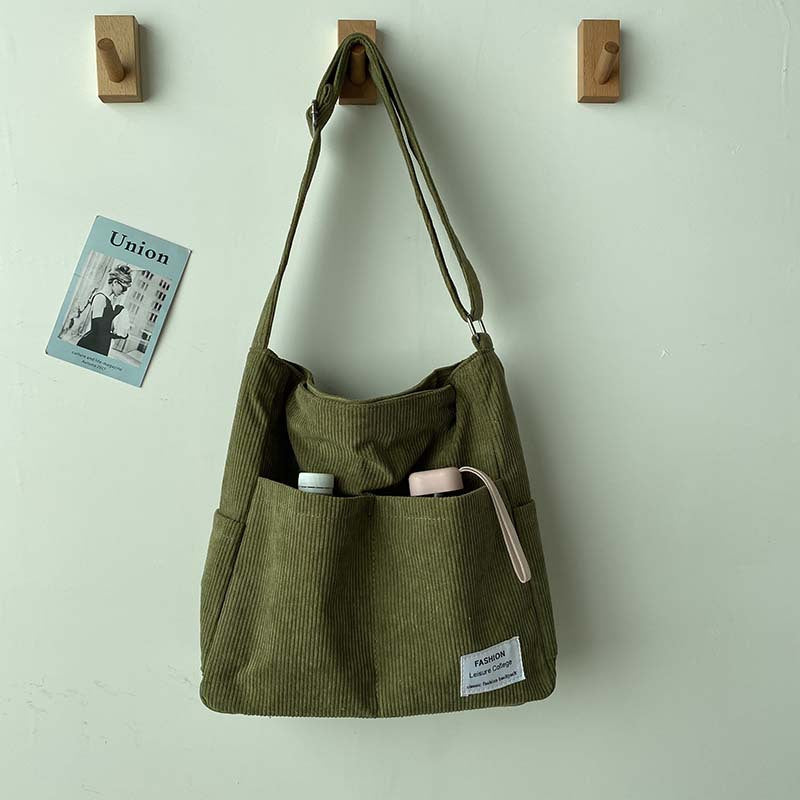 Cord Crossbody Bag – Stylish & Durable Canvas Shoulder Bag for Everyday Use