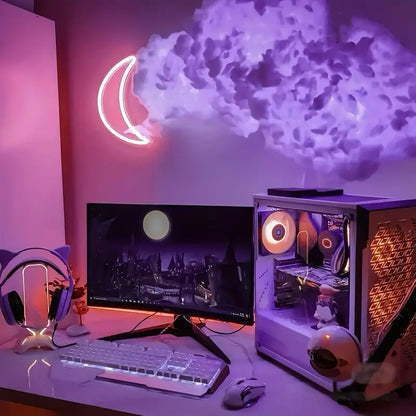 Smart LED Cloud Light – RGB Music-Sync Decorative Lamp with App Control