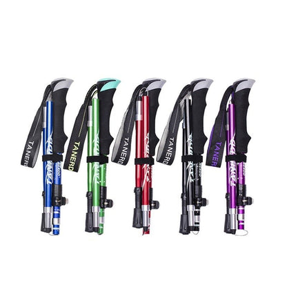 Adjustable Telescopic Hiking Poles – Lightweight & Durable Trekking Sticks for Outdoor Adventures