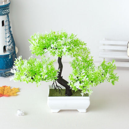 BonsaiBloom – Elegant Decorative Bonsai Tree | Lifelike Faux Plant for Home & Office Decor