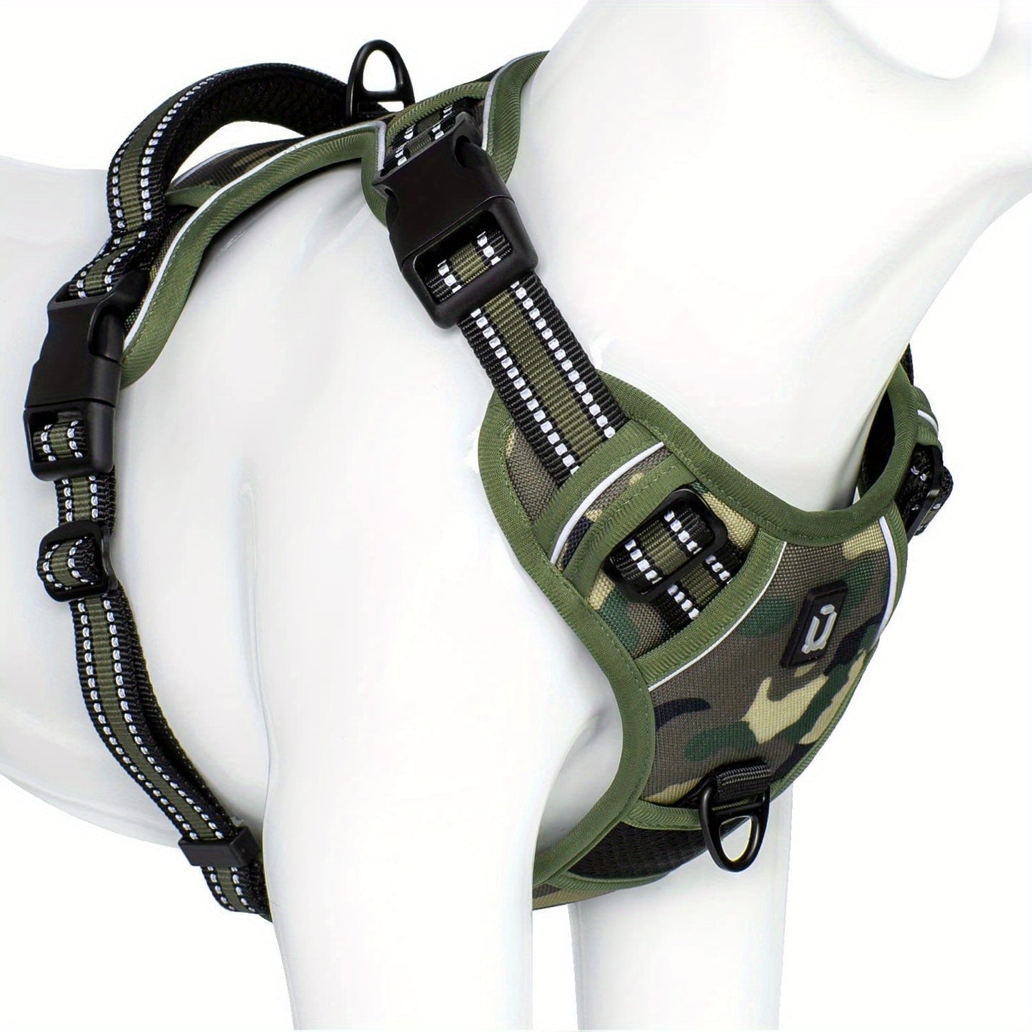SafeWalk No-Pull Reflective Dog Harness – Adjustable Comfort Harness for Small to Large Breeds