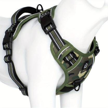 SafeWalk No-Pull Reflective Dog Harness – Adjustable Comfort Harness for Small to Large Breeds