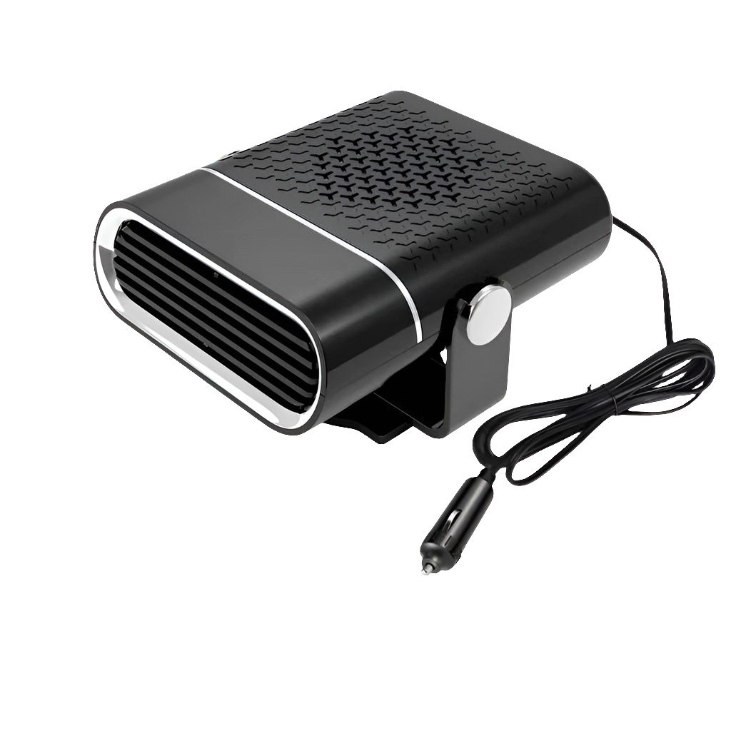 AirComfy 4-in-1 Car Fan – All-Season Heating & Cooling with 360° Rotation