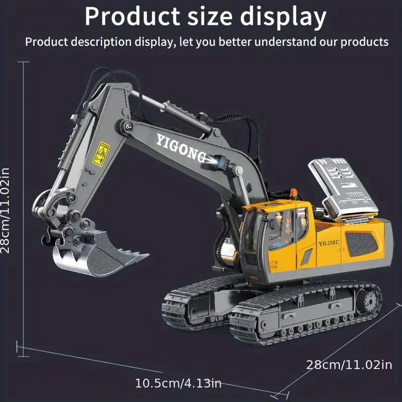 Premium Remote Control Excavator – Realistic RC Digger for Ultimate Fun