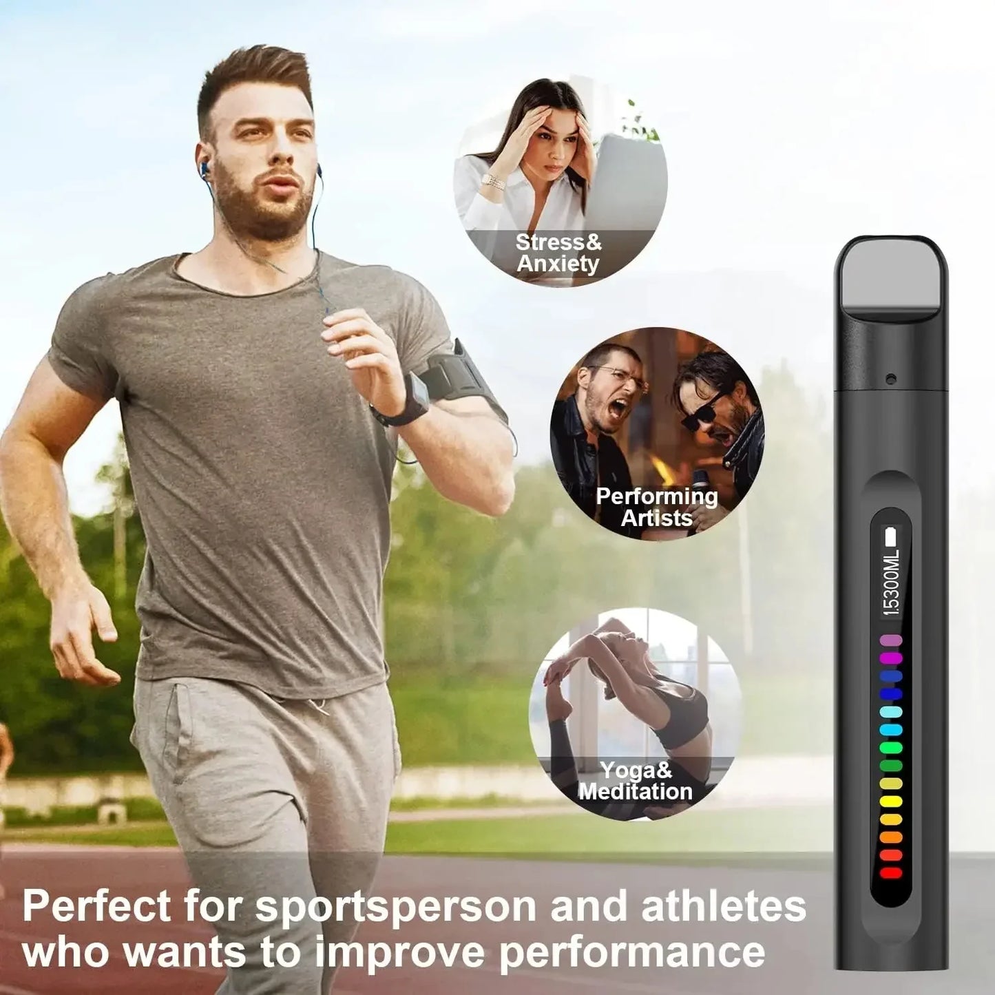BreathBoost Smart Breathing Trainer – Lung Capacity & Respiratory Muscle Strengthening Device