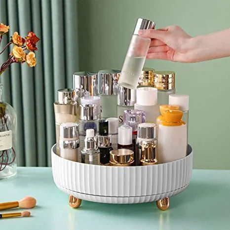 Rotating Storage Rack – 360° Swivel Organiser for Kitchen & Home