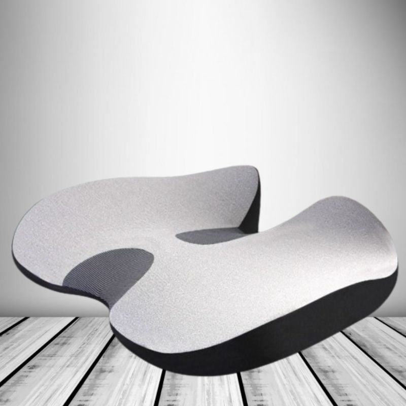 Ergonomic Memory Foam Car Seat Cushion – Tailbone & Sciatica Support Pillow