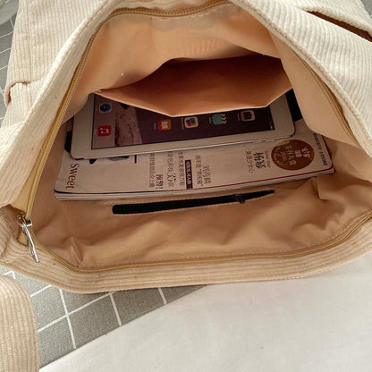 Cord Crossbody Bag – Stylish & Durable Canvas Shoulder Bag for Everyday Use