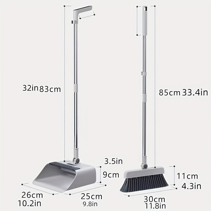 SweepMaster Multi-Functional Broom & Dustpan Set – Compact, Ergonomic & Efficient Cleaning Tool