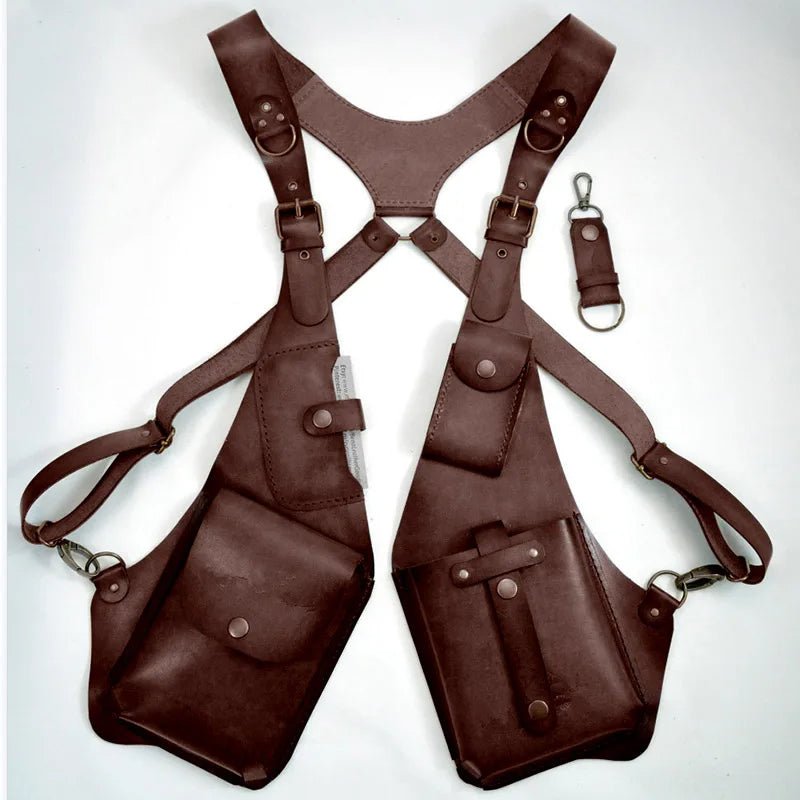 Leather Anti-Theft Shoulder Holster – Stylish & Secure Crossbody Bag