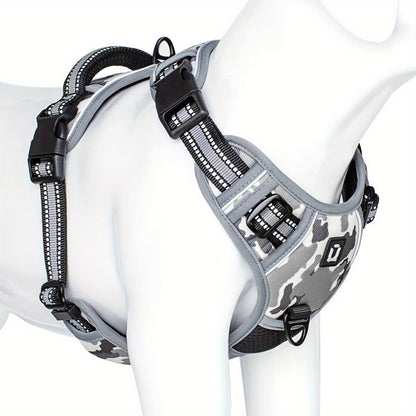 SafeWalk No-Pull Reflective Dog Harness – Adjustable Comfort Harness for Small to Large Breeds