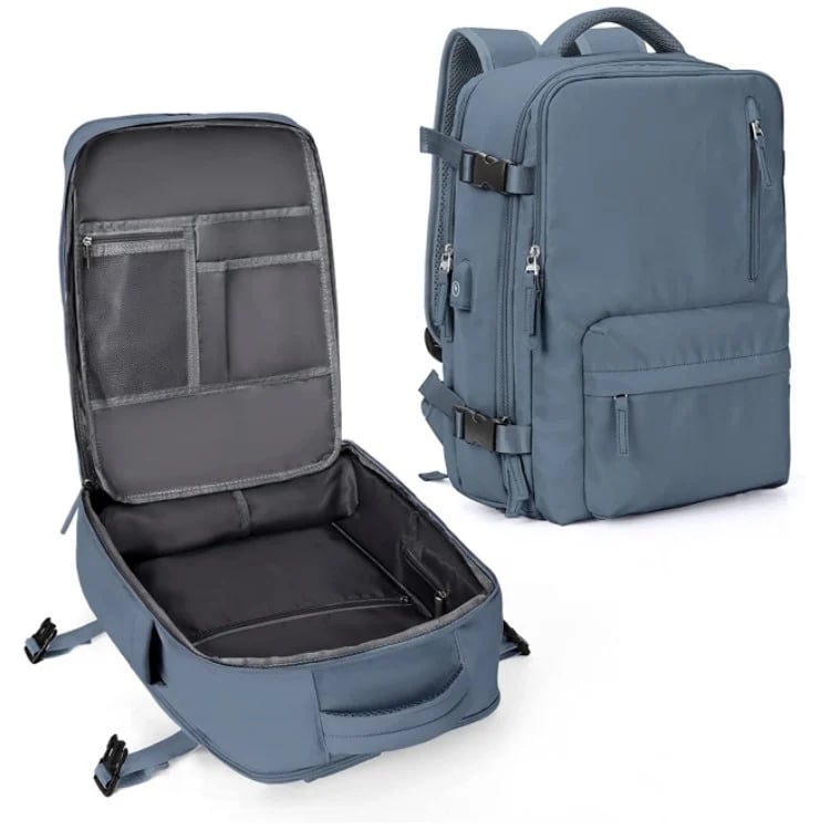 Women's Large Travel Backpack – Waterproof Hiking Rucksack | Anti-Theft & USB Charging