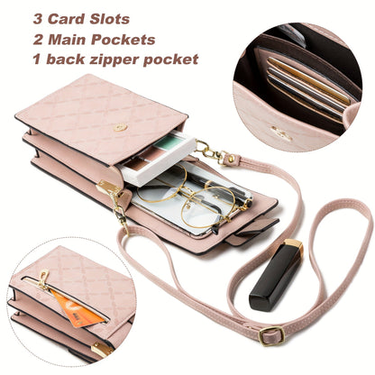 Lily Compact Anti-Theft Crossbody Bag – Lightweight & Secure Travel Shoulder Bag for Women