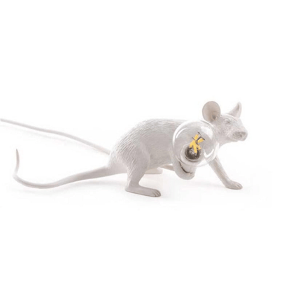 Doctor Mousey – Original Designer Mouse Lamp for Tabletop or Shelf