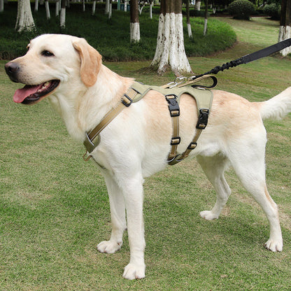 GripGuard Reflective No-Pull Dog Harness – Escape-Proof and Adjustable for Safe Walks