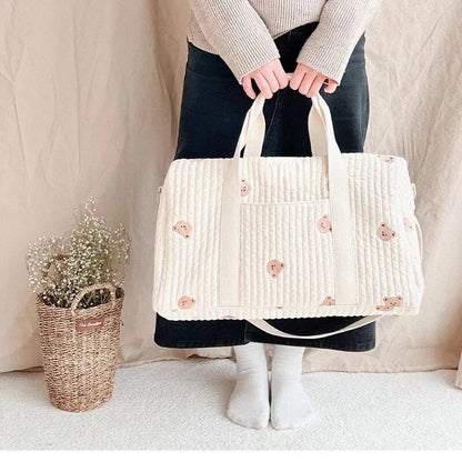 ElegantMama | Premium Maternity Bag – Spacious & Stylish Hospital and Travel Tote for New Mothers