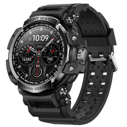 Ahede Indestructible Outdoor Sports Smartwatch With Heart Rate, Blood Oxygen, Call Reminder