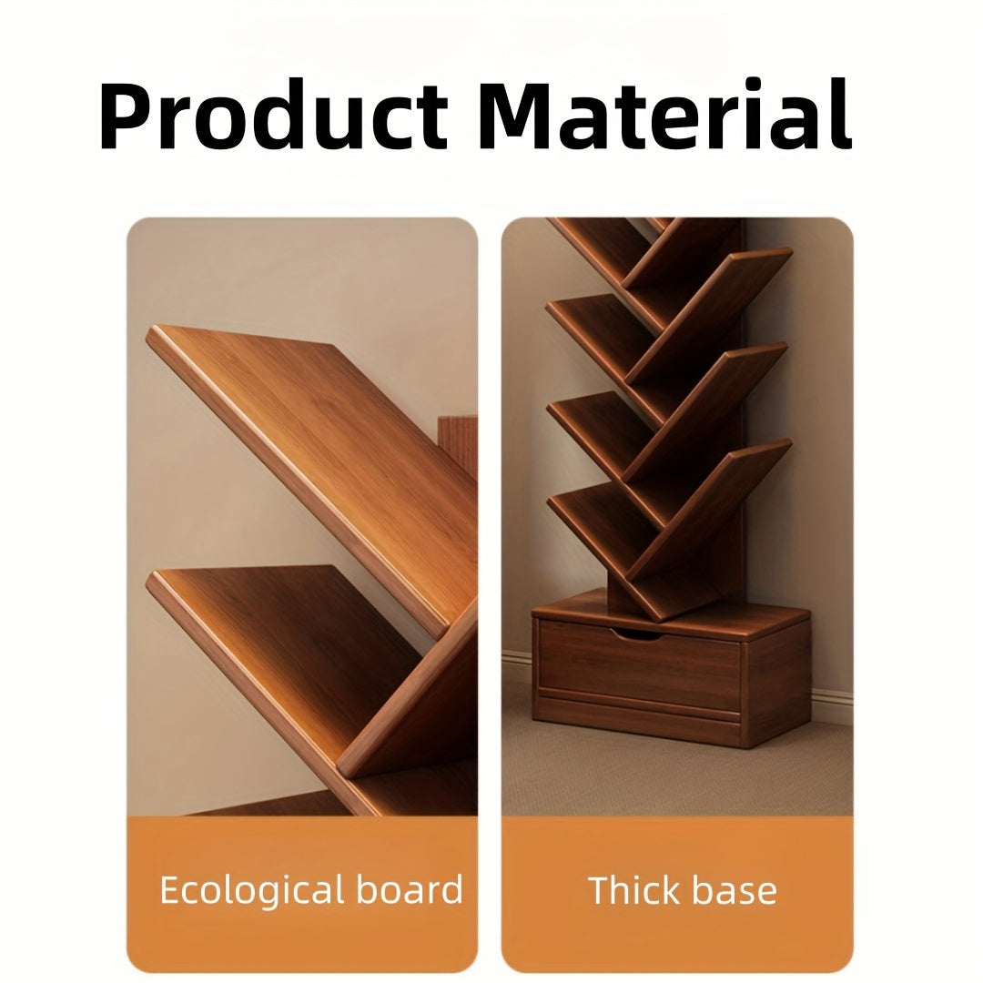 TreeShelf Vertical Bookcase – Stylish & Space-Saving Storage Solution