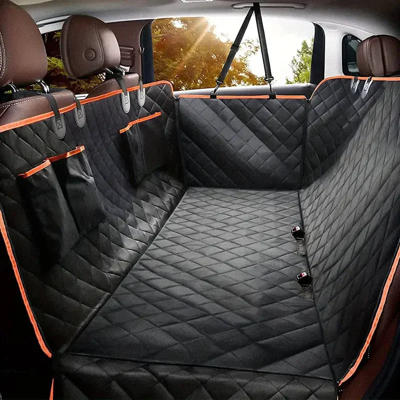 PawsGuard Back Seat Pet Cover – Waterproof Car Protector