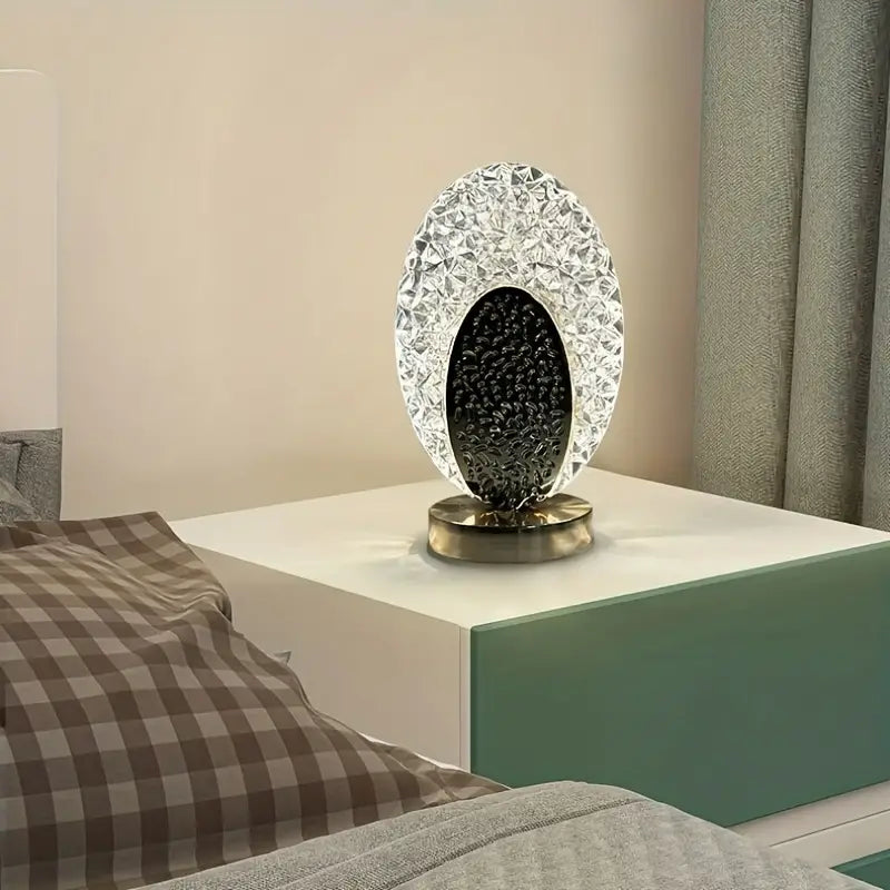 PeacockLuxe – Modern & Luxurious Peacock Table Lamp with Adjustable Lighting