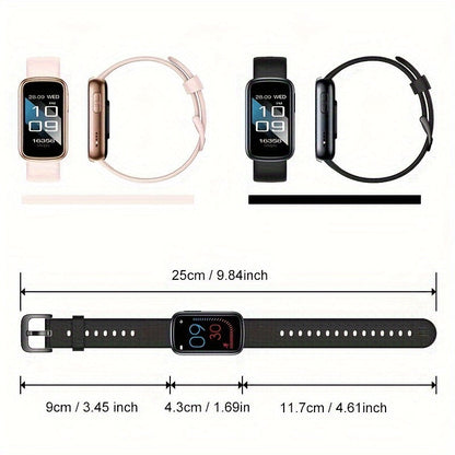 AquaFit Waterproof Smartwatch – Long Battery Life Fitness Tracker for Active Lifestyles