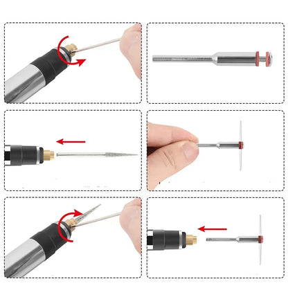 Professional Engraving Pen – Rechargeable Handheld Electric Engraver for Metal, Glass, Wood & More