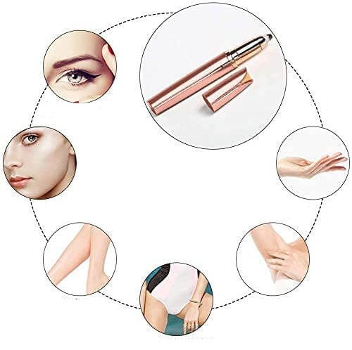 PrecisionBrow Electric Eyebrow Epilator – Painless Hair Remover for Flawless Brows