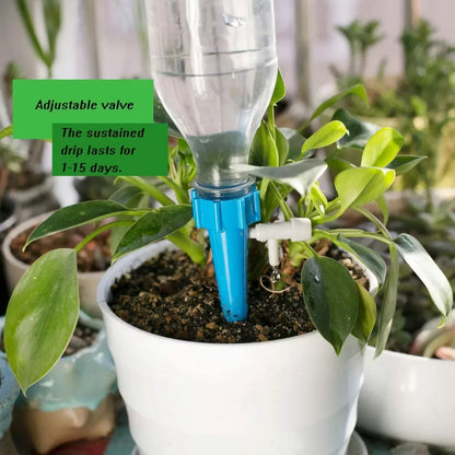 Automatic Self-Watering System for Plants – 10-Pack Adjustable Drip Irrigation Devices