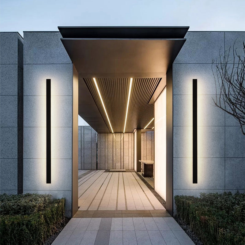 Waterproof LED Outdoor Wall Light – Modern Minimalist Design