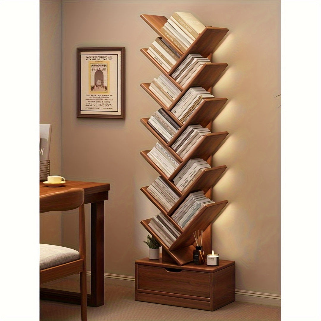 TreeShelf Vertical Bookcase – Stylish & Space-Saving Storage Solution