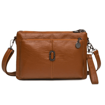 Fosh – Women’s Small Leather Shoulder Bag Premium Leather Finish