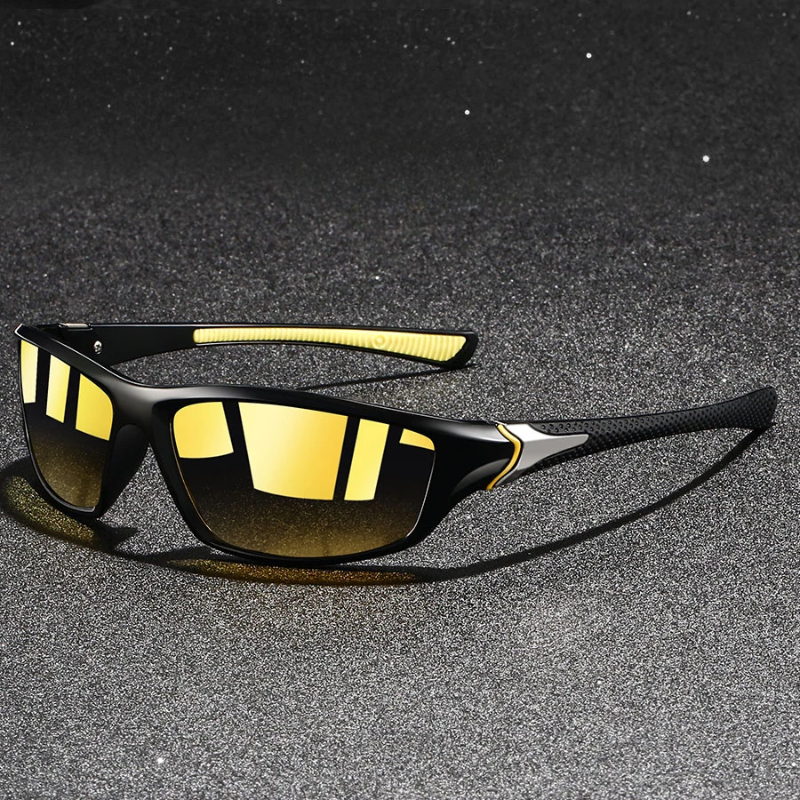 Men’s Polarised Sunglasses – UV400 Protection with Lightweight Metal Frame