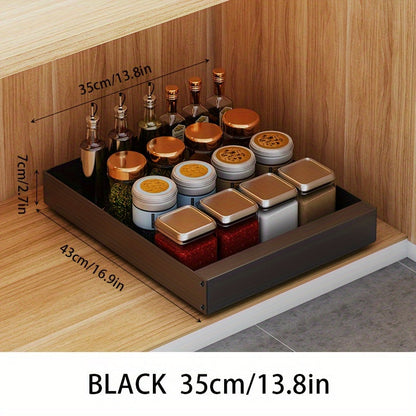 Lina Pull-Out Kitchen Cabinet Organiser – Space-Saving Sliding Pantry Storage Rack