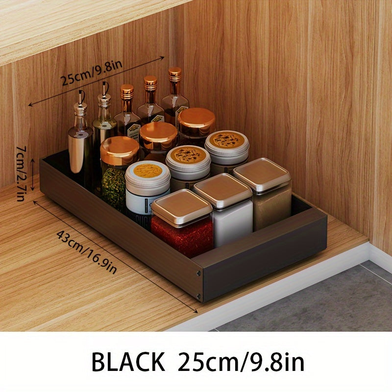 Lina Pull-Out Kitchen Cabinet Organiser – Space-Saving Sliding Pantry Storage Rack