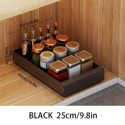 Lina Pull-Out Kitchen Cabinet Organiser – Space-Saving Sliding Pantry Storage Rack