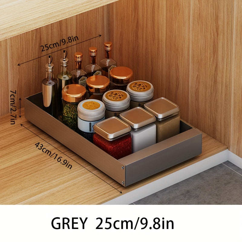 Lina Pull-Out Kitchen Cabinet Organiser – Space-Saving Sliding Pantry Storage Rack