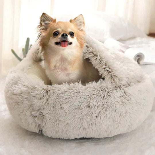 Luxury Calming Dog Bed – Soft, Supportive & Stress-Relieving Pet Bed for Dogs