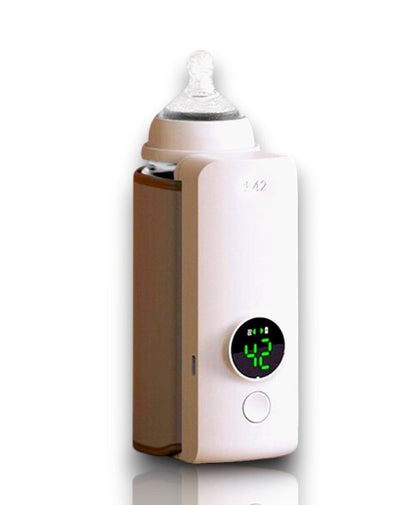 Portable Baby Bottle Warmer – 6 Heat Levels with Adjustable Temperature Control for Babies & Toddlers