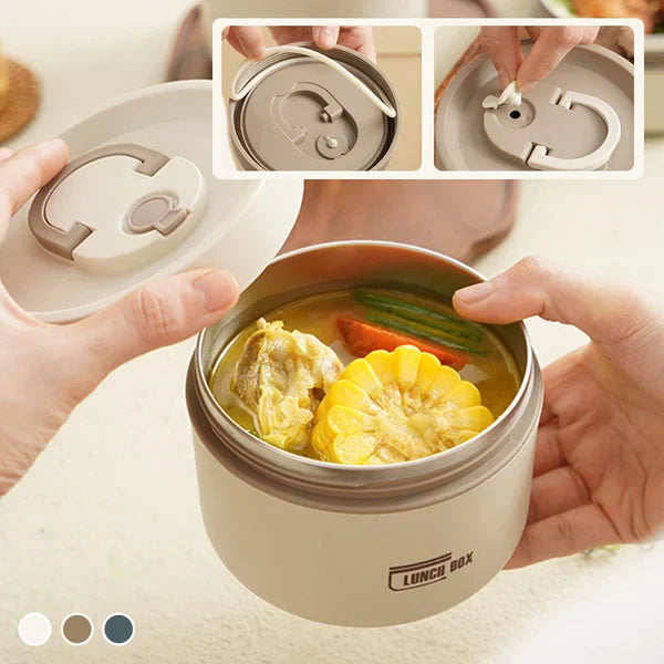 EcoLunch – Insulated Lunchbox for Fresh Meals On-the-Go | Keeps Food Hot or Cold for Hours
