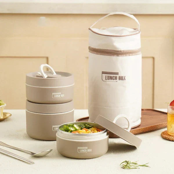 EcoLunch – Insulated Lunchbox for Fresh Meals On-the-Go | Keeps Food Hot or Cold for Hours