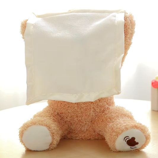 SnuggleBuddy Peek-a-Boo Bear | Interactive Talking Plush Toy for Babies & Toddlers