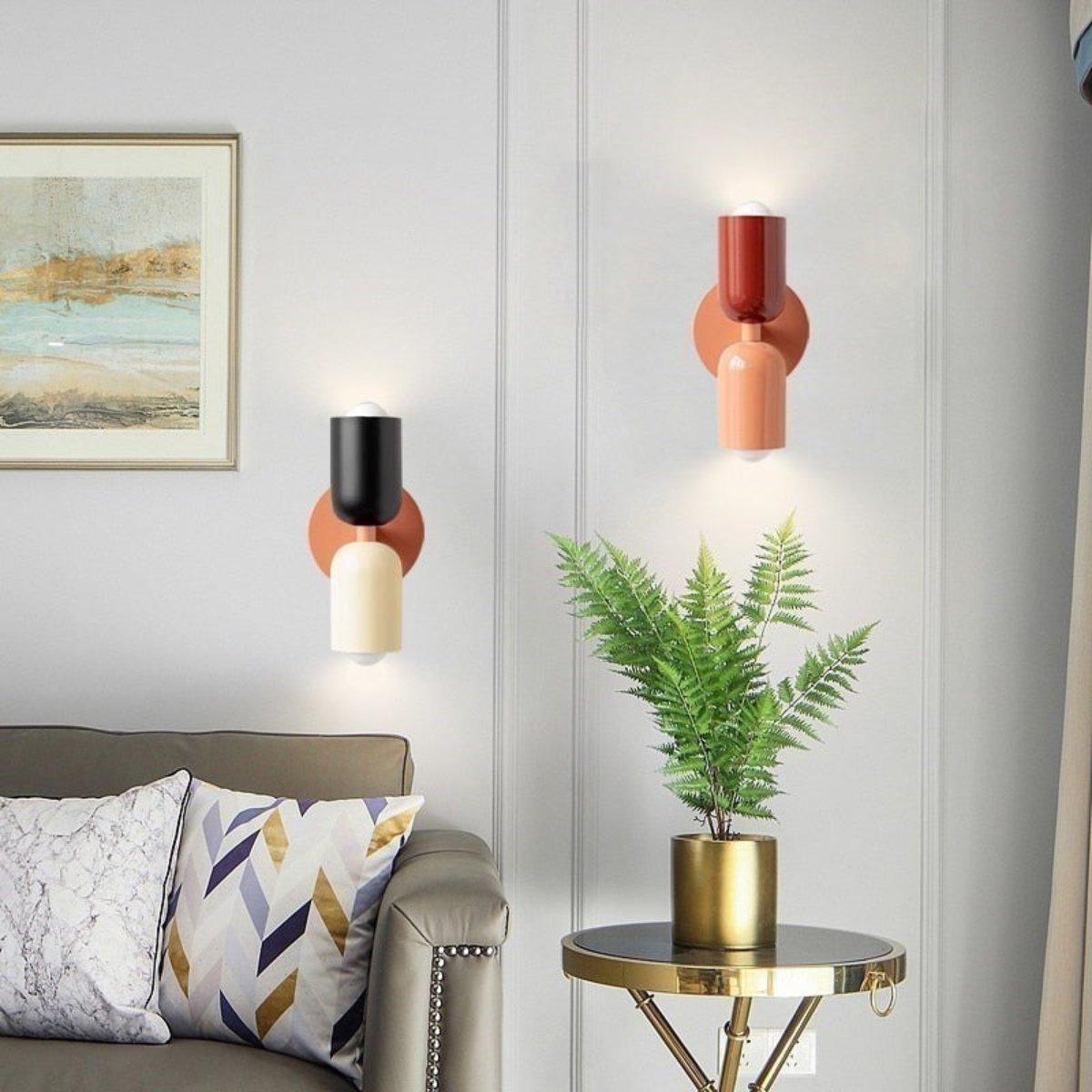 NordicGlow Wall Light – Minimalist Scandinavian LED Wall Lamp for Home