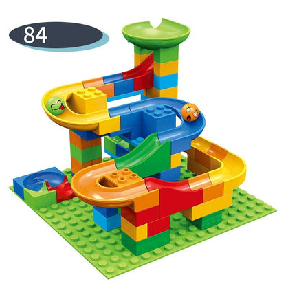 MarbleAdventure Creative Marble Run Set – Educational Building Toy for Kids and Families