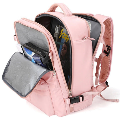 UrbanPeak Spacious & Versatile Backpack for School, Work & Travel – Waterproof & Secure Design